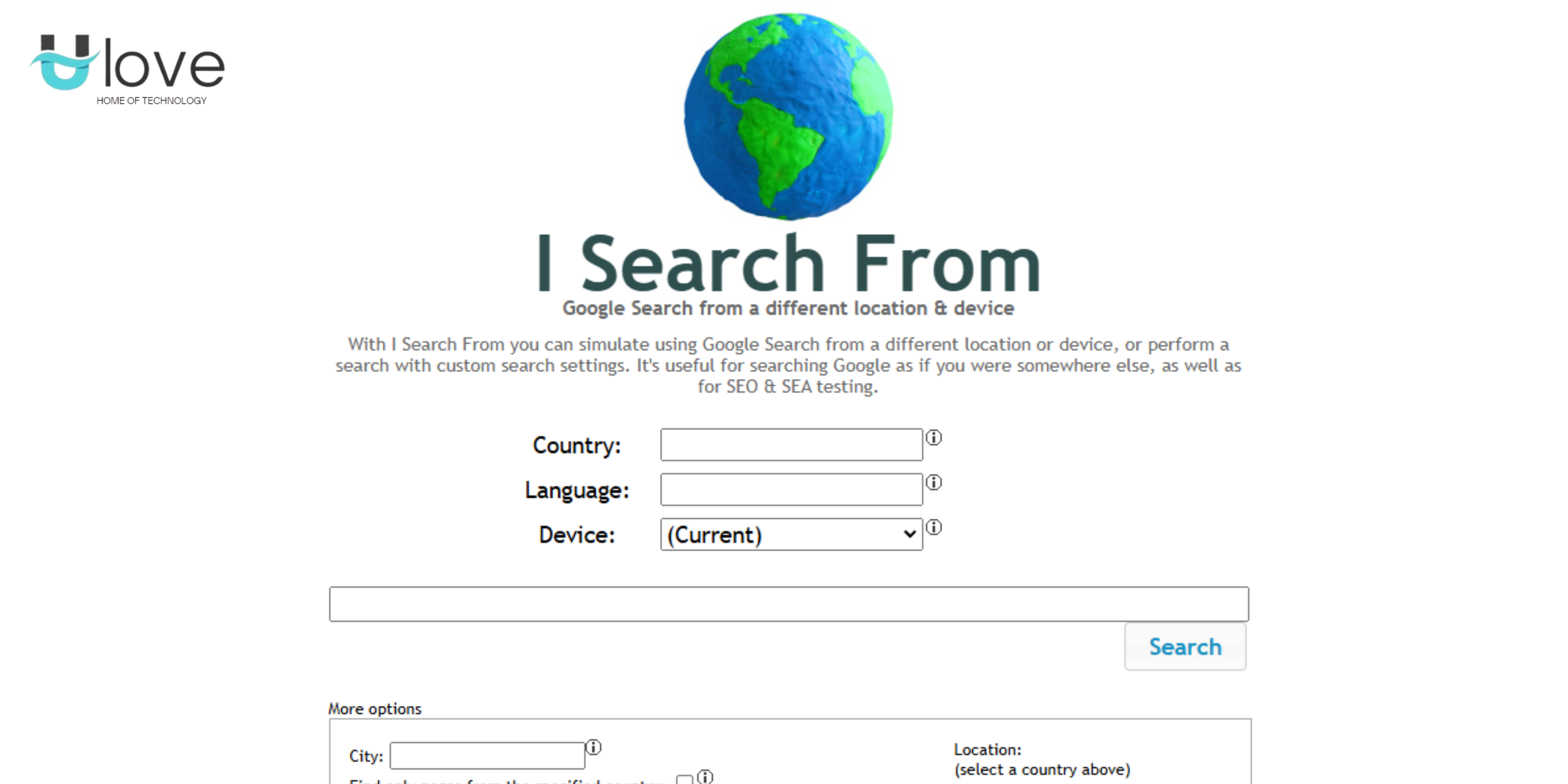 iSearch from: Simplify Your Targeted Search Results